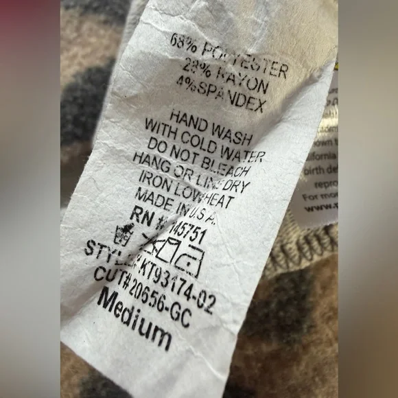 Fantastic Fawn Colorblock Leopard Print Long Sleeve Top - Picture 3 of 4